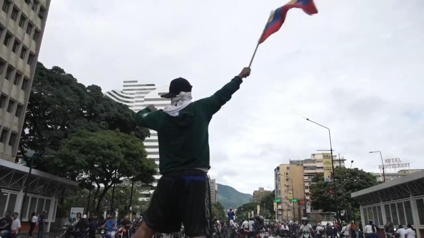 Thousands protest across Venezuela after Nicolás Maduro declared winner in presidential election