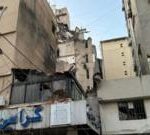 Chaos and damage in Beirut after Israeli air strike