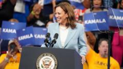 Kamala Harris challenges Donald Trump to debate at Georgia rally