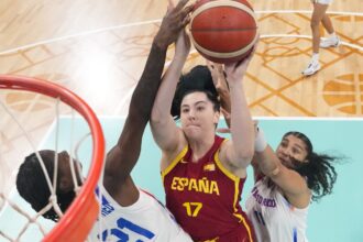 Spain holds off Puerto Rico 63-62 in Olympic women’s basketball group play