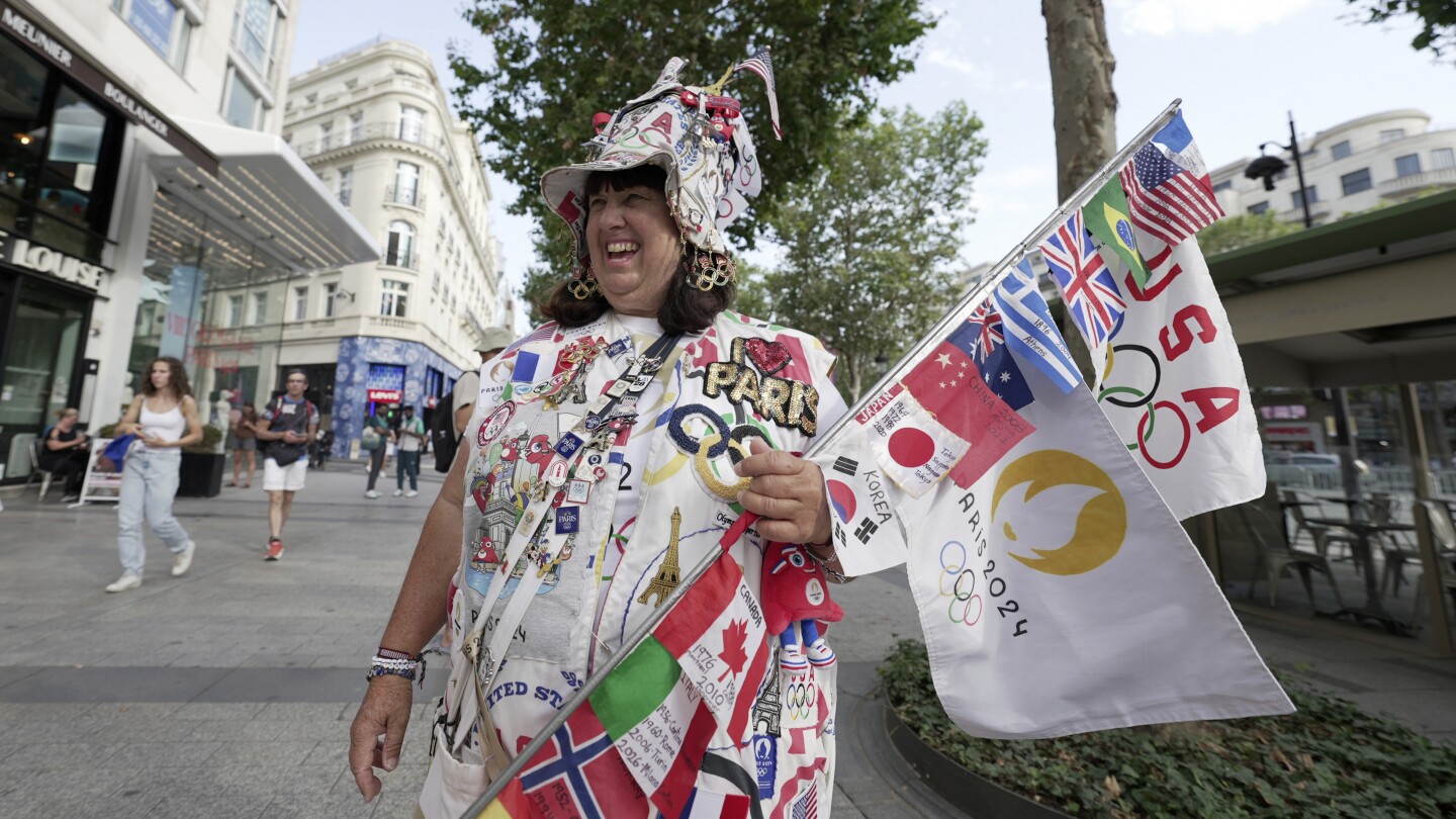 Meet the Olympics superfan who spent her savings to get to her 7th Games