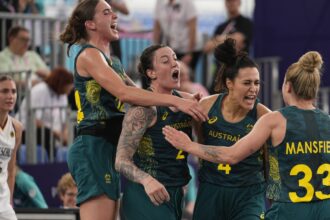 Wilson’s big shot lifts Australia over Germany 21-19 in 3×3 basketball pool play at Paris Olympics