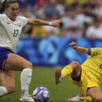 US women’s midfielder Coffey to miss Olympics quarterfinal because of yellow cards