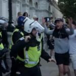 Police clash with protesters in London after UK knife attack