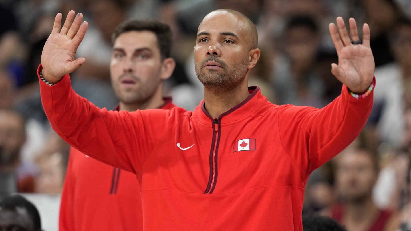 Jordi Fernandez is Spanish. He’s coaching Canada against Spain at the Paris Olympics on Friday