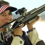 US shooter Sagen Maddalena breaks an Olympic record in qualification. Ukraine gets a silver medal