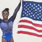 Simone Biles makes history with second all-around Olympic gymnastics title, 8 years after her first