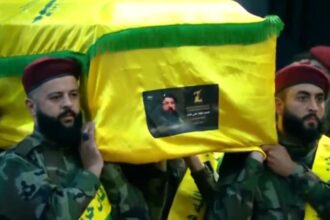 Hezbollah leader warns battle has started following assassination of senior commander