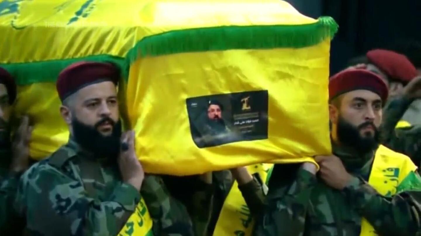 Hezbollah leader warns battle has started following assassination of senior commander