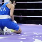 Who is Italian boxer Angela Carini and why did she quit her fight against Imane Khelif?