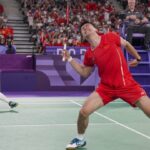 Zheng Siwei and Huang Ya Qiong of China win mixed doubles badminton gold at the Paris Olympics