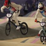 Saya Sakakibara of Australia wins Olympic gold in BMX racing at the Paris Games