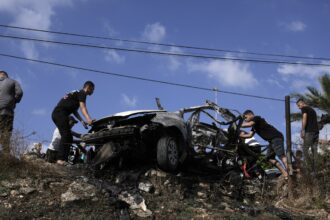 Israeli army says airstrikes in northern West Bank kill 9 Palestinian militants