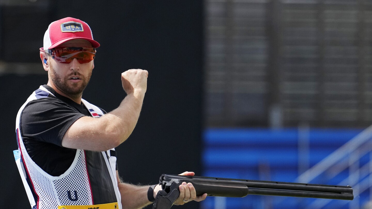 US shooter Vincent Hancock wins his fourth Olympic gold in skeet