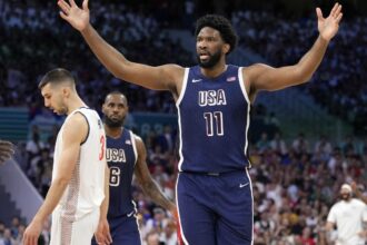 Joel Embiid hears the booing from the French fans. And he’s embraced it at the Paris Olympics