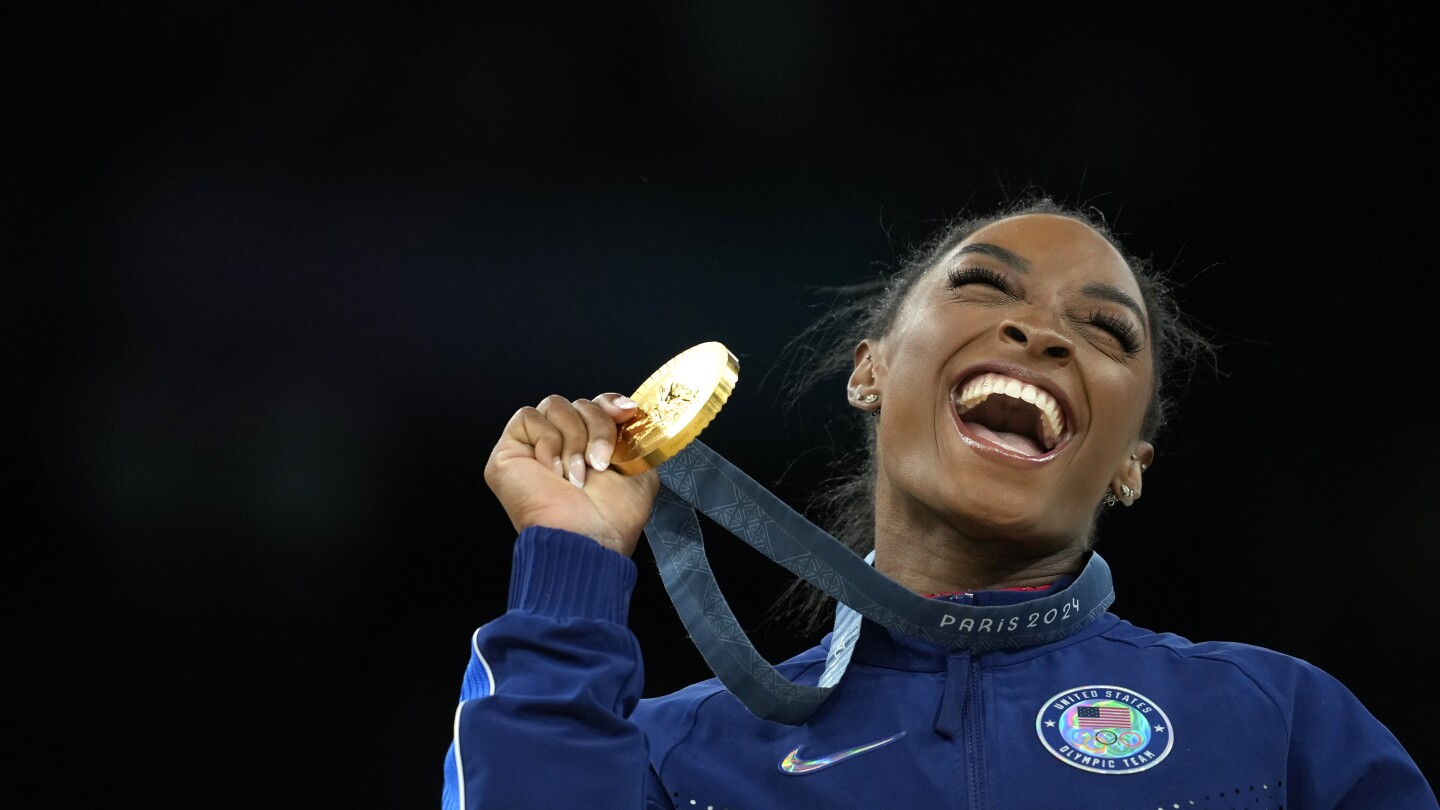 Paris Olympics Day 8: Biles and Ledecky win more gold, Sha’carri Richardson settles for silver