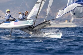 Mixed-gender boats start racing in 1st Games with equal sailing medal chances for men and women