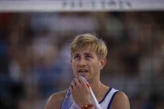 Steven van de Velde, the Dutch beach volleyball player convicted of rape, eliminated from Olympics