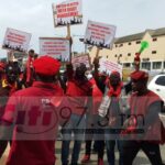 Aggrieved PBC Limited workers demonstrate over unpaid salaries