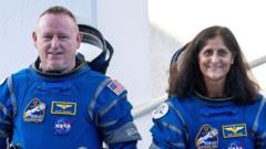 They went to space for eight days – and could be stuck until 2025