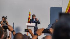 Carles Puigdemont ‘eludes police manhunt and flees Spain’