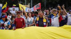 Venezuela election: Opposition calls for protests over presidential poll