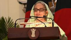 Murder case brought against Bangladesh’s ex-PM