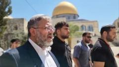 Israeli minister denounced for prayer call at Jerusalem holy site