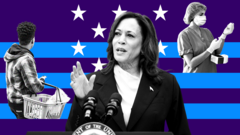 What are Kamala Harris’s views on issues like the economy?