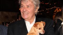 Alain Delon’s family deny actor’s wish to euthanise dog