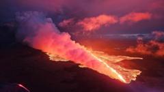 Watch: Spectacular display as Iceland volcano erupts again