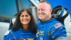 Sunita Williams and Barry Wilmore: Nasa astronauts stuck in space will return in 2025