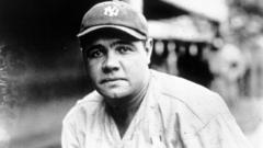 Babe Ruth’s ‘called shot’ jersey sells for record £18.1m at auction