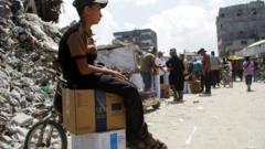 UN says Gaza aid operation temporarily halted due to evacuations