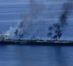 MV Sounion: US says tanker attacked by Houthis could be leaking oil