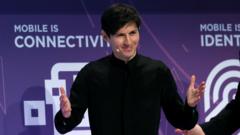 Telegram boss Pavel Durov banned from leaving France in criminal probe