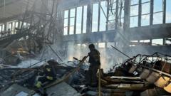 Ukraine war: Russian air strikes injure dozens in Kharkiv