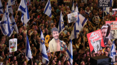 Thousands protest in Israel over hostage deaths, as union calls general strike