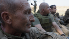 Russia-Ukraine war: Meeting the recruits preparing for battle