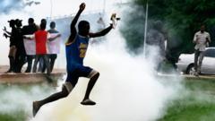 Nigeria protests: Ten activists charged with treason