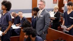 Las Vegas teenagers plead guilty to killing classmate