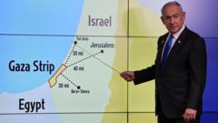 Netanyahu doubles down on control of Gaza’s border with Egypt