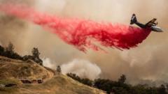 California:  Military plane repurposed as aerial firefighter