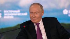 Watch: Putin discusses his ‘favourite’ US president