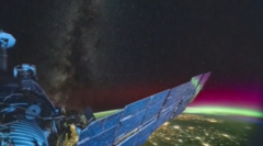 ISS footage captures ‘orbital sunrise’ over Earth