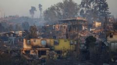 Firefighter ‘who wanted to be hero’ held over deadly Chile blaze