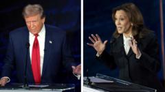 Harris goads Trump over ‘bored’ fans leaving his rallies