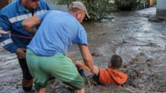 floods devastate parts of Romania and Czech Republic