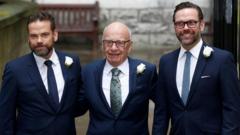 Rupert Murdoch ‘Succession’ court battle begins