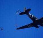 Watch: Hundreds of paratroopers leap to mark daring WW2 offensive